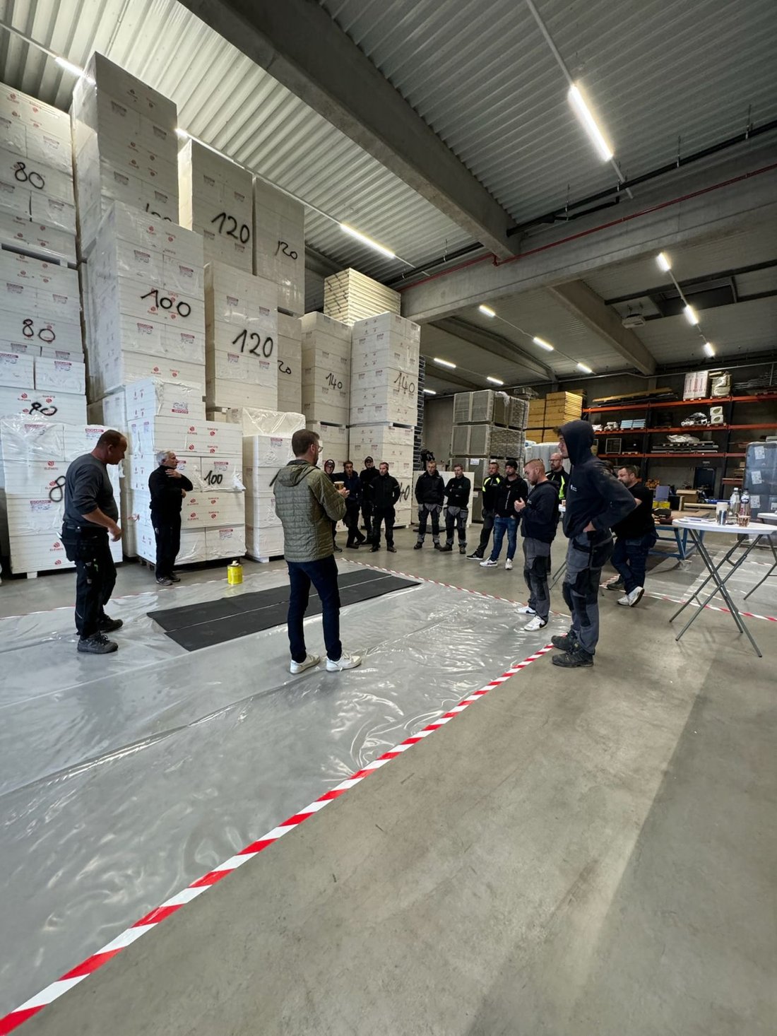 Formation réussie sur la pose des membranes Sarnafil AT et Rubbergard EPDM