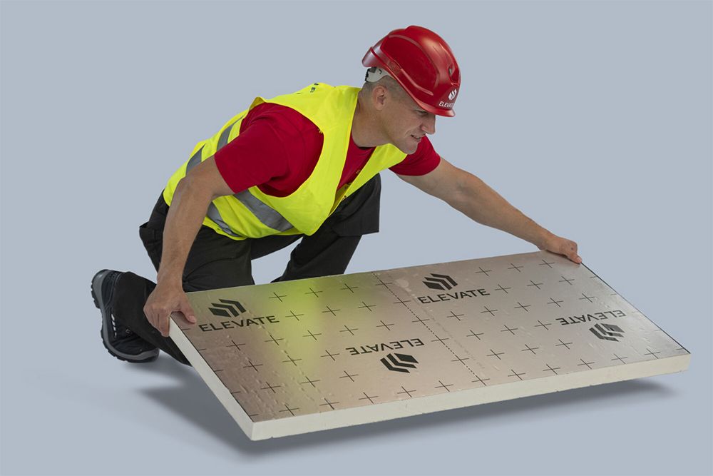 Isolation toiture plate
