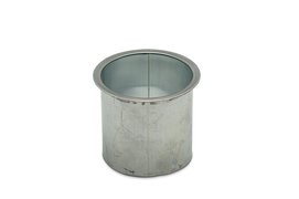 Buselot rond 080 Zinc Naturel