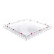 Skylux - Coupole Polycarbonate triple parois AHH de 120X120 O.J