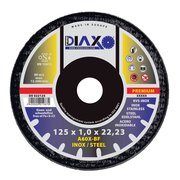 PRODIAXO - Disque abrasif INOX Ø 125 x 1,0 mm A60X-BF / Premium Construction